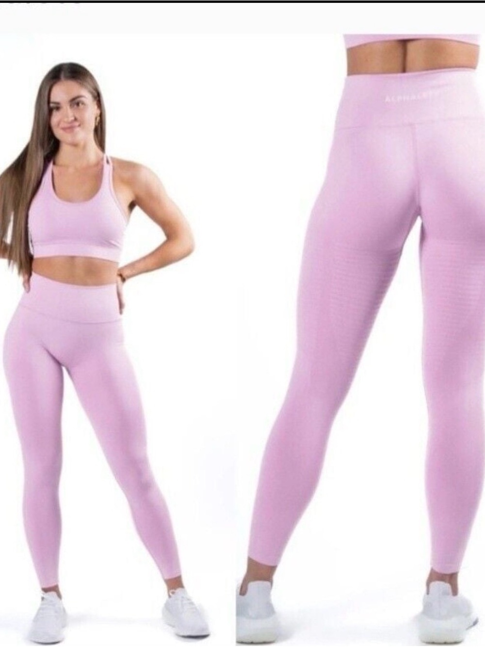 Alphalete Lavender Contour Ultra-High Rise Leggings Size Small